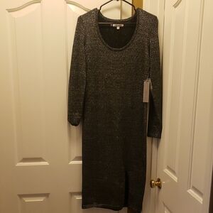 Jennifer Lopez Sparkling Long Sleeve Dress